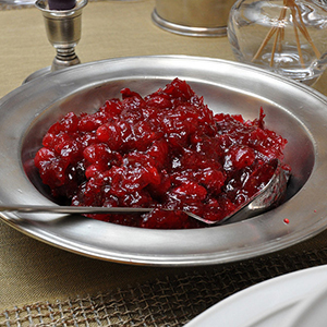 Cranberry sauce