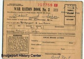 World War II Ration Books