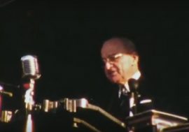 Adlai Stevenson and Harry Truman in Bridgeport, 1952