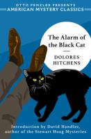 The alarm of the black cat