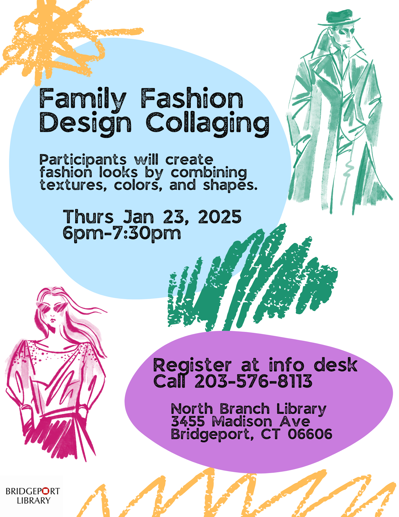 Family Fashion Design Collaging