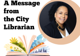 Message from the City Librarian