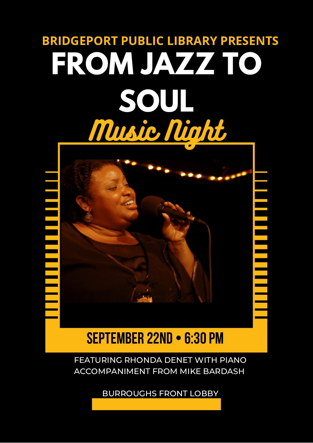 From Jazz to Soul with Rhonda Denet
