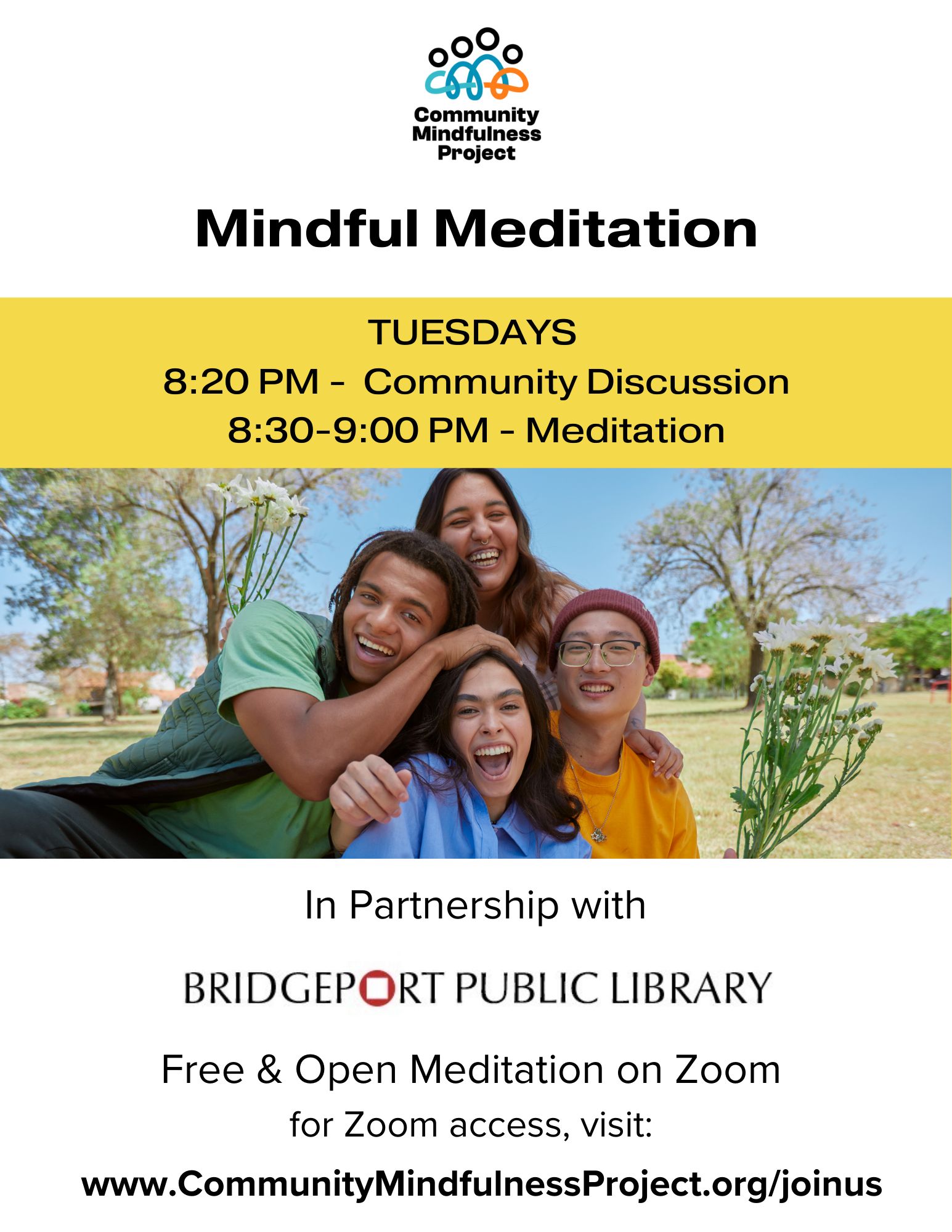 Mindful Meditation with Community Mindfulness Project