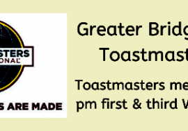 Greater Bridgeport Toastmasters Meetings